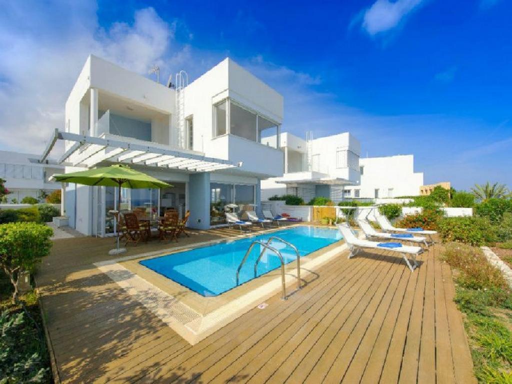 Protaras Beachfront Villa Alia 外观 照片